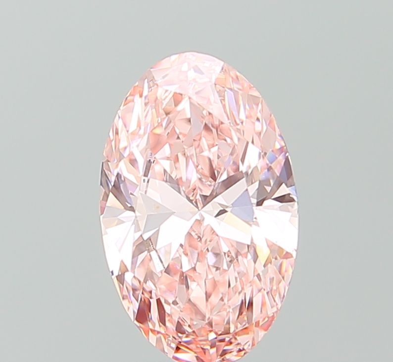 1.98 CT Fancy Vivid Pink OVAL