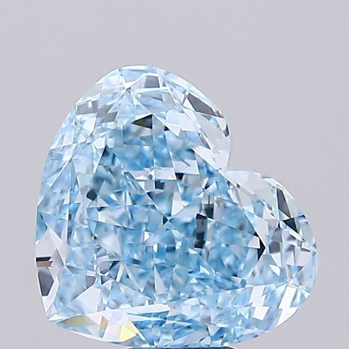 7.03 ct. heart Lab Grown Diamond front image