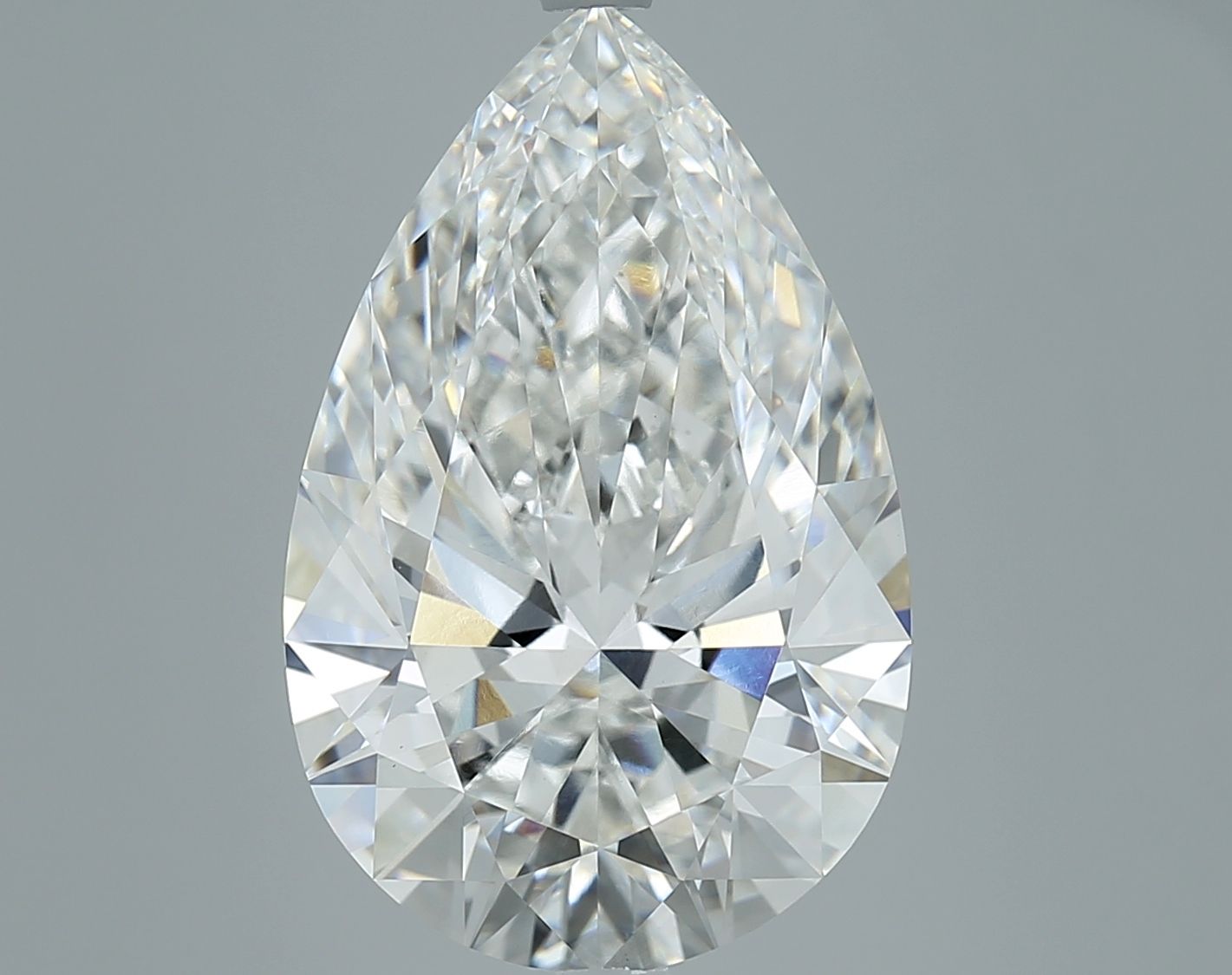 8.13 ct. pear Lab Grown Diamond front image