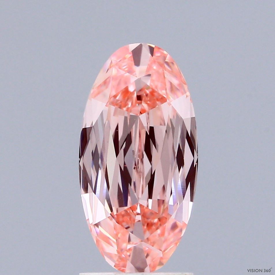 2.52 ct. oval Lab Grown Diamond front image