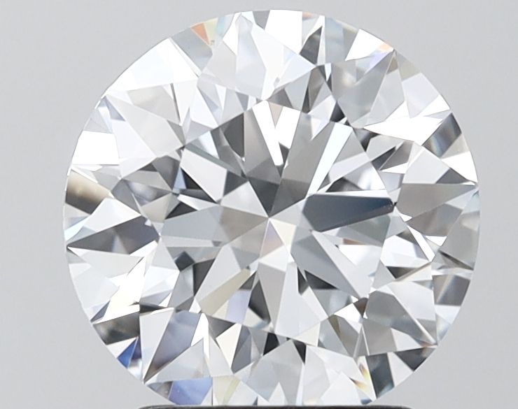 2.54 ct. round Lab Grown Diamond front image
