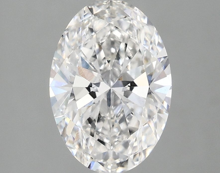 2.01 ct. oval Lab Grown Diamond front image