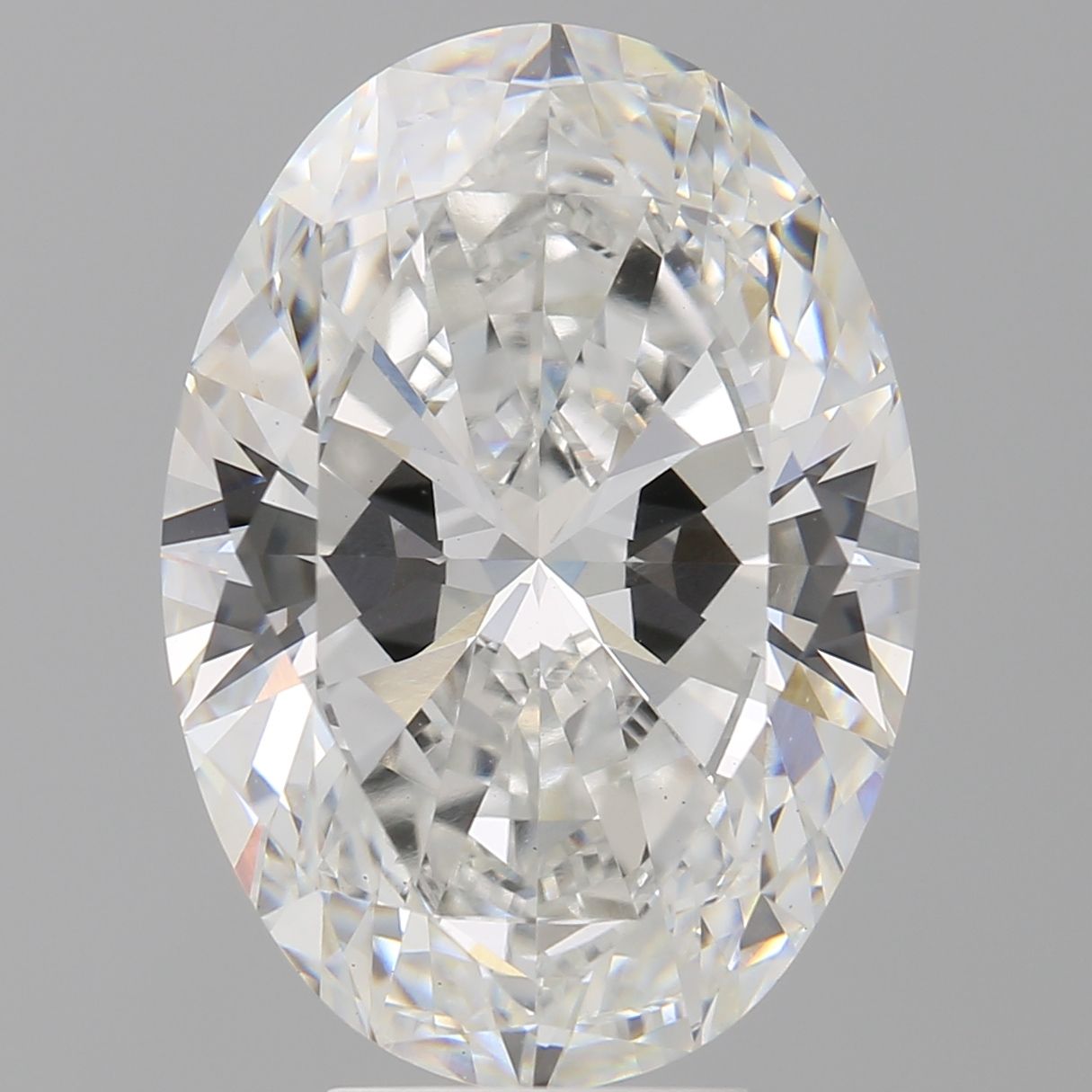 7.02 ct. oval Lab Grown Diamond front image