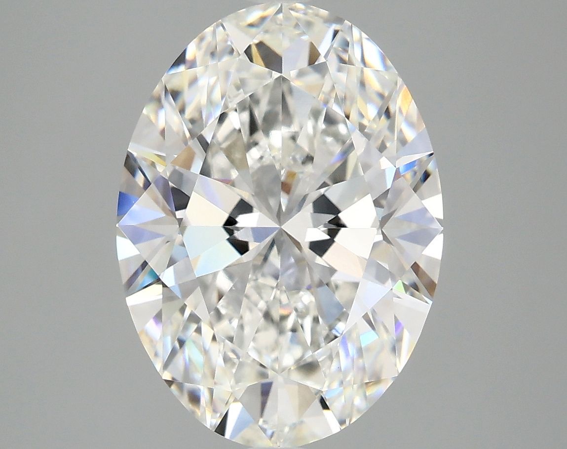 4.10 ct. oval Lab Grown Diamond front image