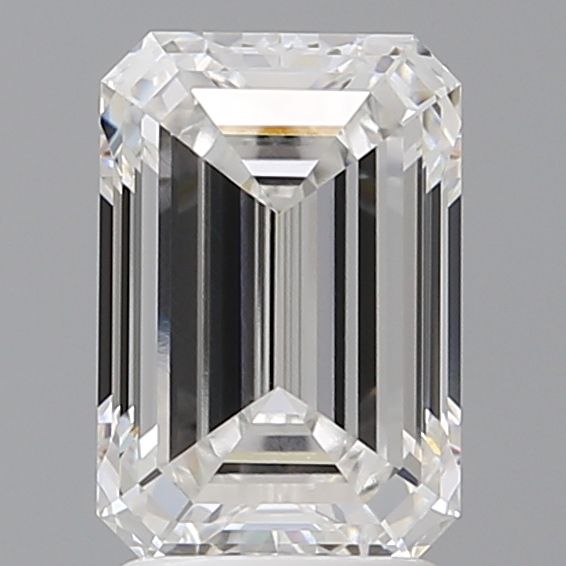 2.57 ct. emerald Lab Grown Diamond front image