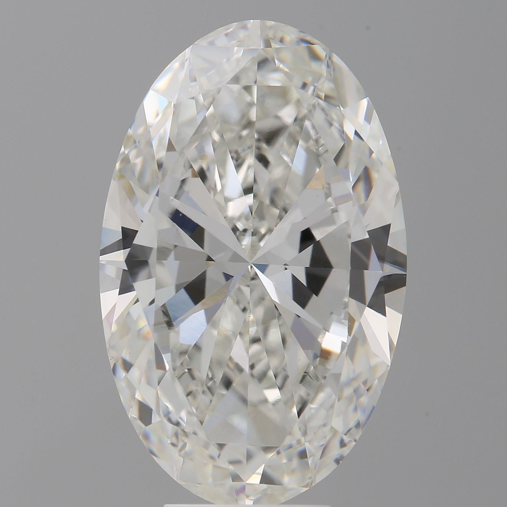 8.00 ct. oval Lab Grown Diamond front image