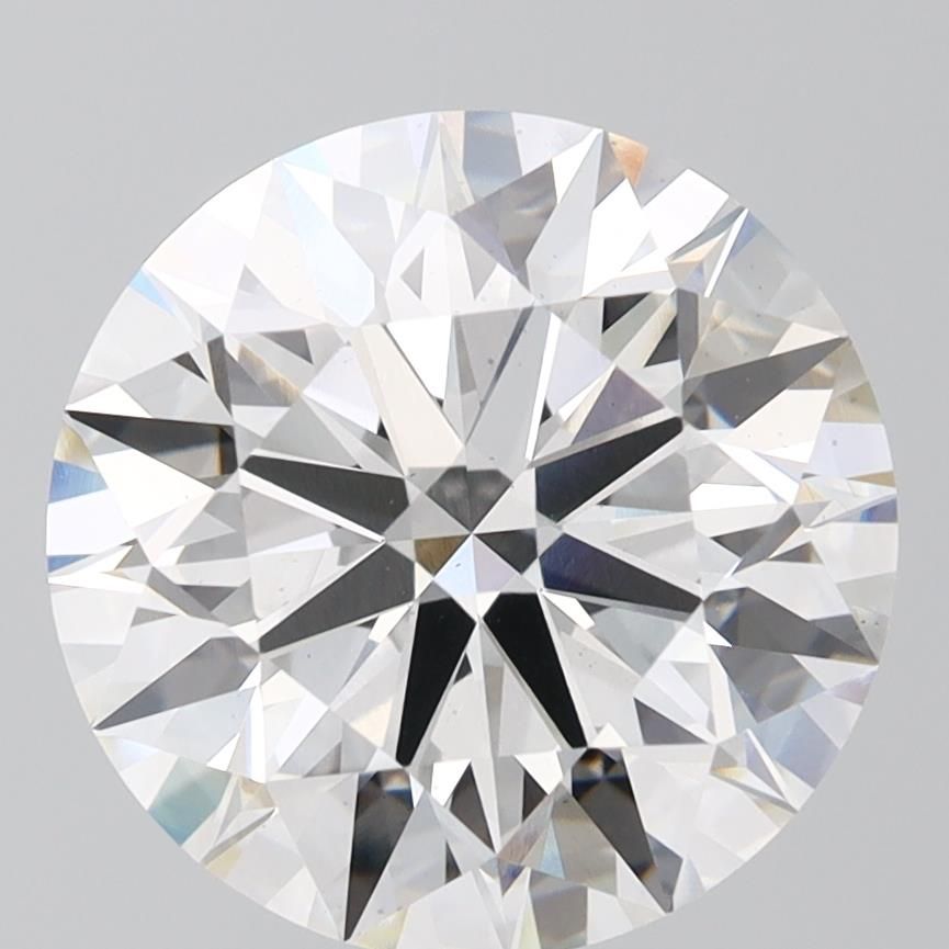 5.54 ct. round Lab Grown Diamond front image