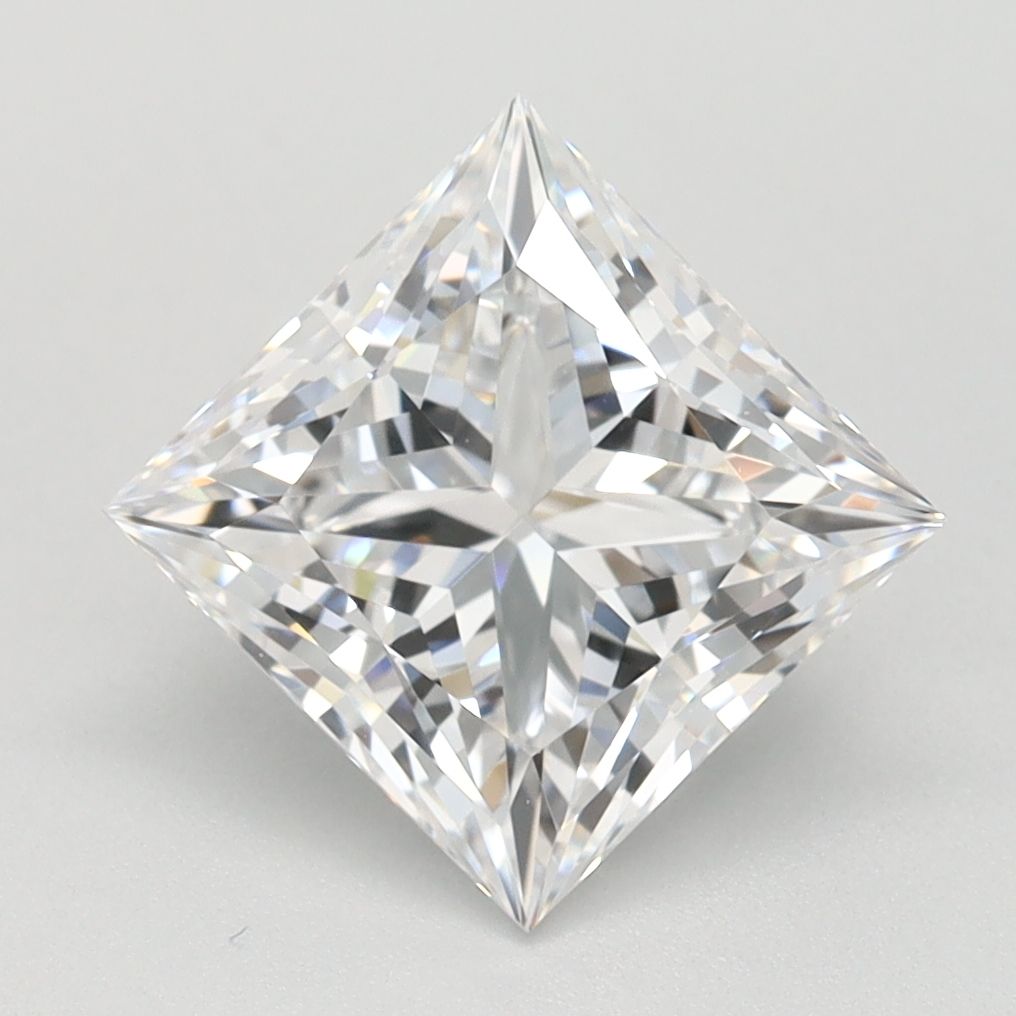 2.10 ct. princess Lab Grown Diamond front image