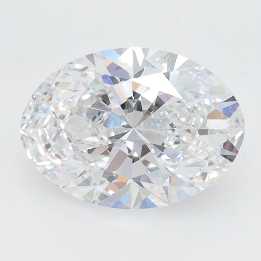 2.10 ct. oval Lab Grown Diamond front image