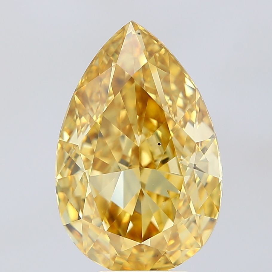 6.57 ct. pear Lab Grown Diamond front image