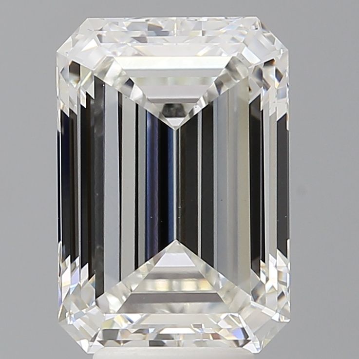5.44 ct. emerald Lab Grown Diamond front image
