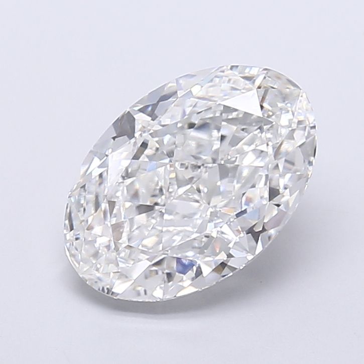 5.81 ct. oval Lab Grown Diamond front image