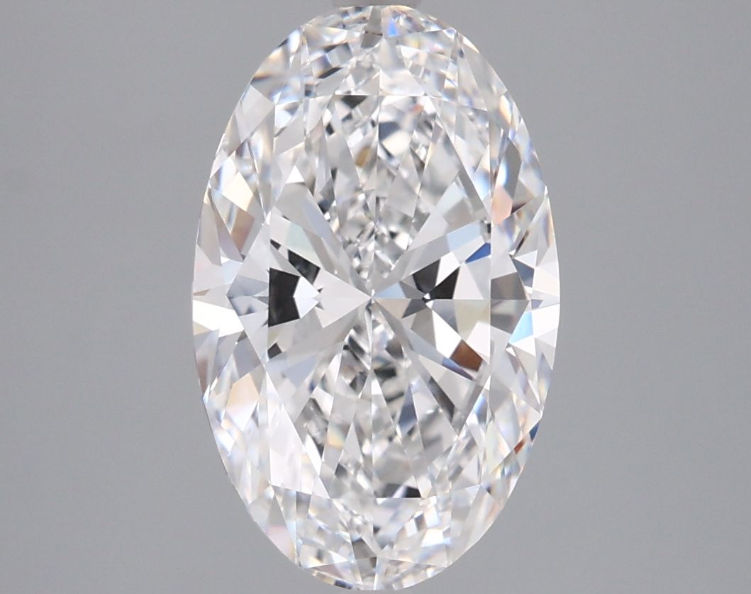 3.02 ct. oval Lab Grown Diamond front image