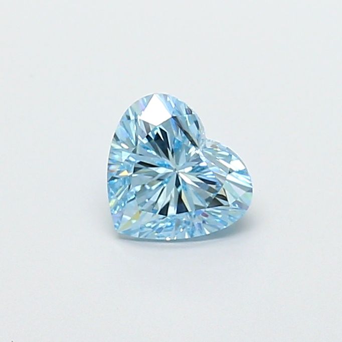 1.03 CT Fancy Intense Blue HEART