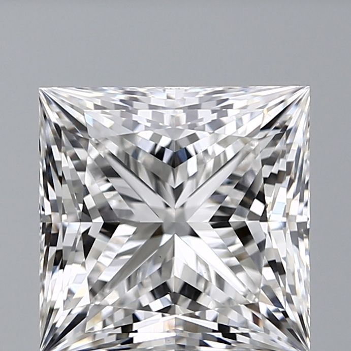 5.05 ct. princess Lab Grown Diamond front image