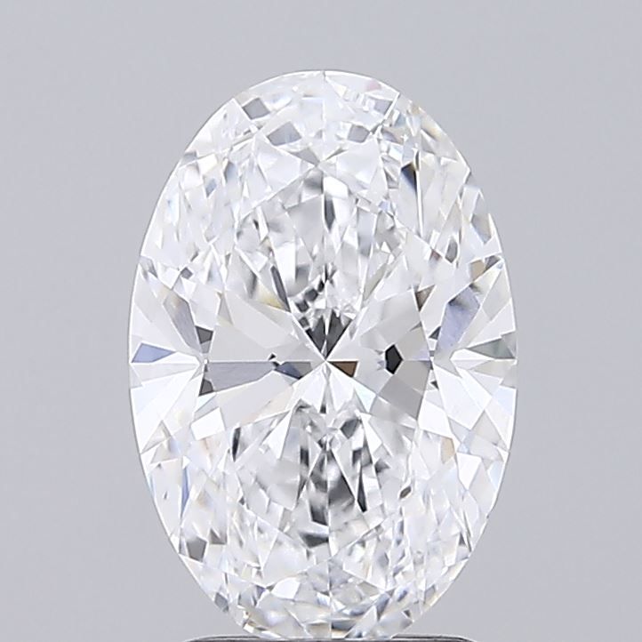 2.01 ct. oval Lab Grown Diamond front image