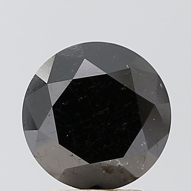 Diament 2.79 ct Fancy Black/VS1