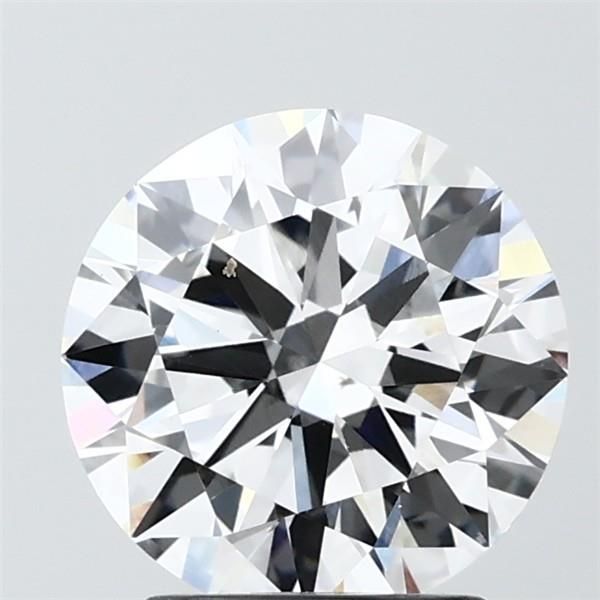 2.50 ct. round Lab Grown Diamond front image