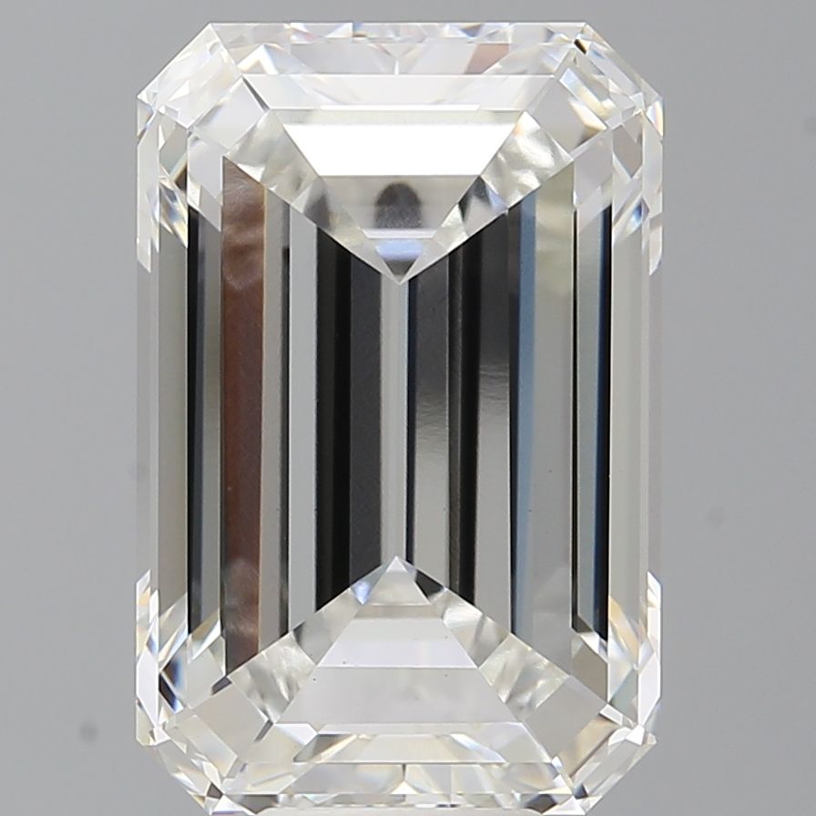 10.58 ct. emerald Lab Grown Diamond front image