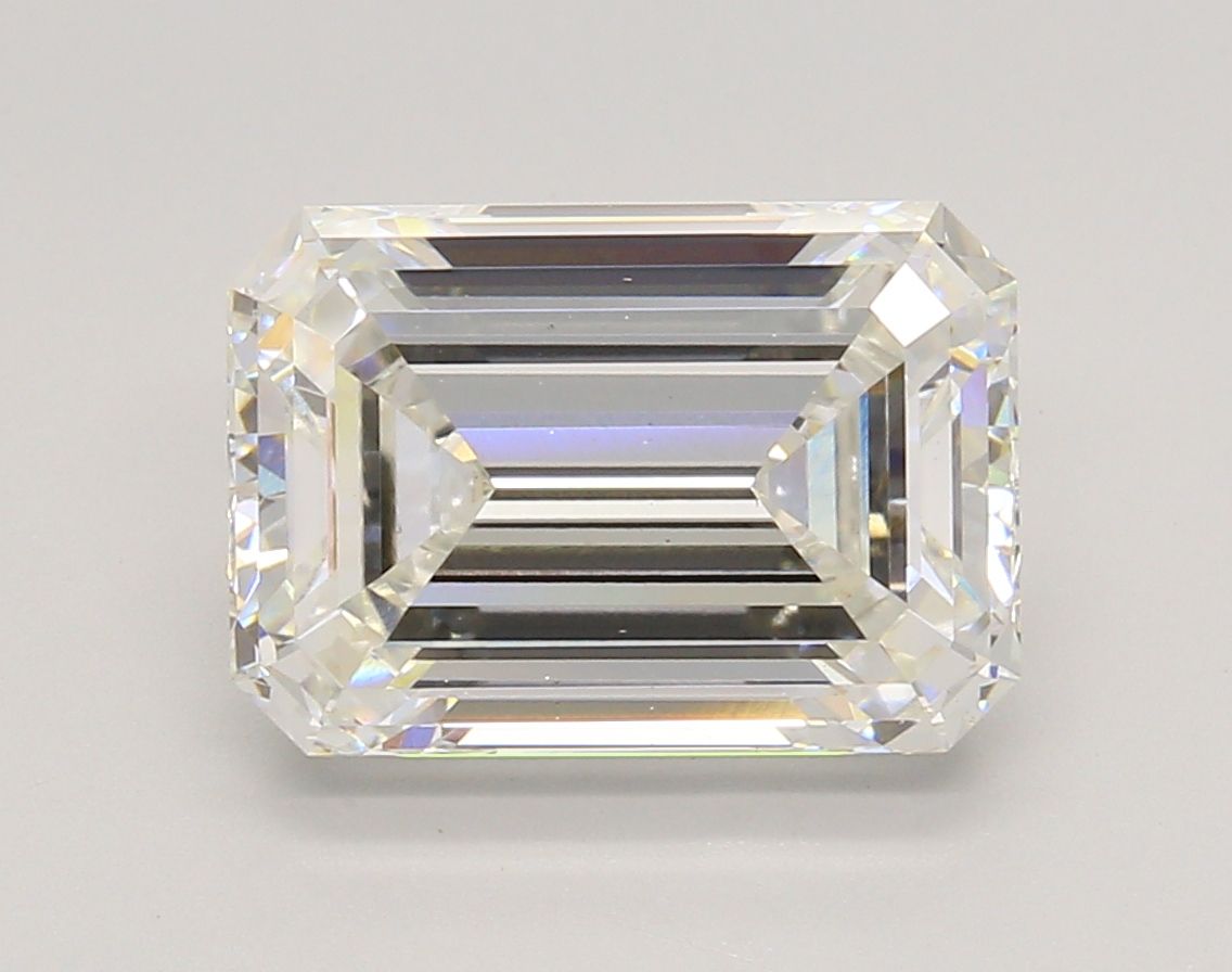 4.54 ct. emerald Lab Grown Diamond front image