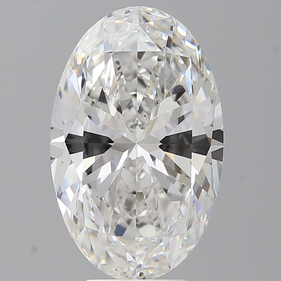 6.58 ct. oval Lab Grown Diamond front image