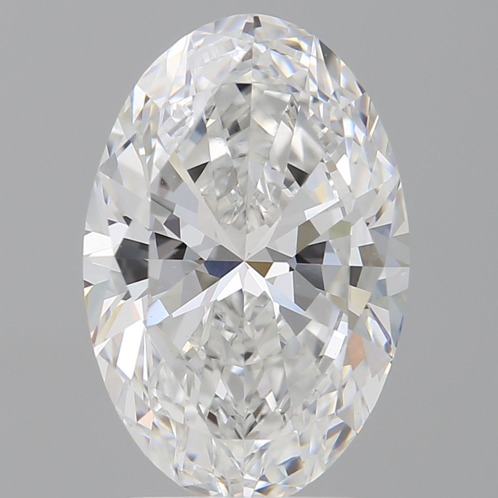 3.10 ct. oval Lab Grown Diamond front image