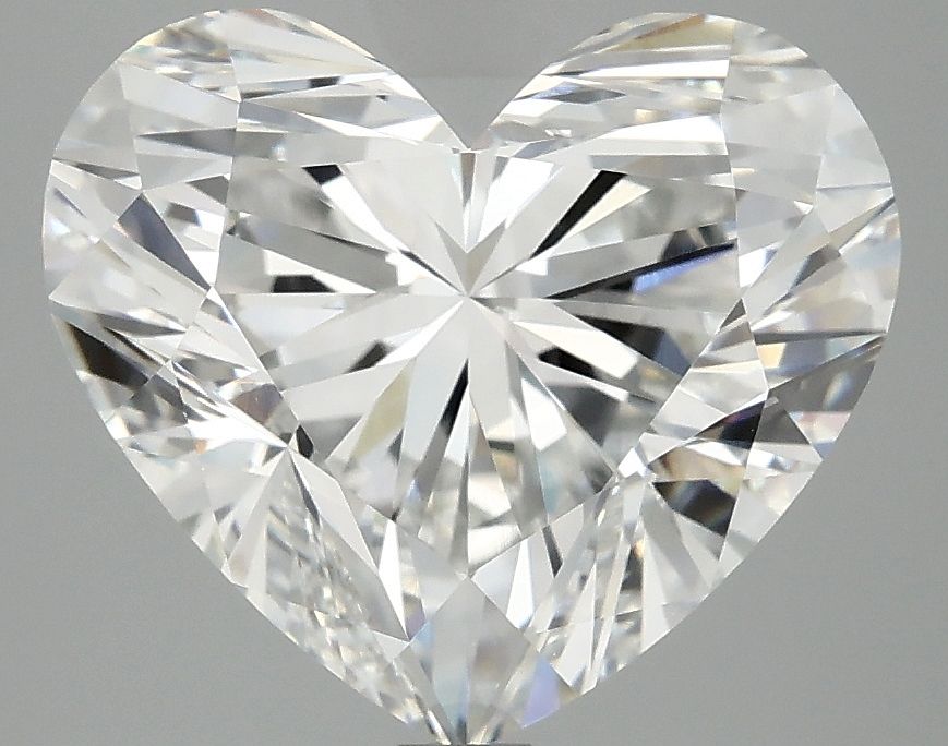 4.97 ct. heart Lab Grown Diamond front image