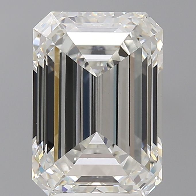 4.57 ct. emerald Lab Grown Diamond front image