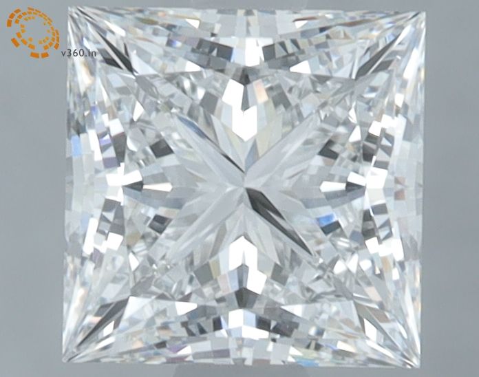1.40 ct. princess Lab Grown Diamond front image
