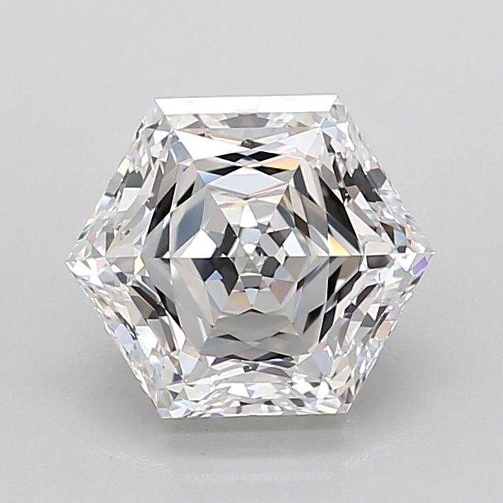 3.09 ct lab-grown Hexagonal Diamond