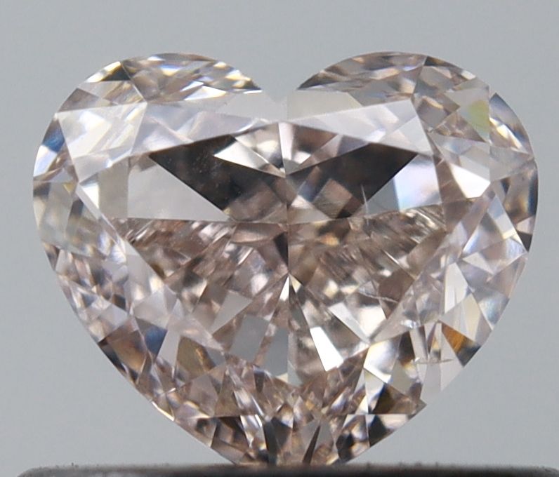 Diament 0.54 ct Brown Pink/SI1