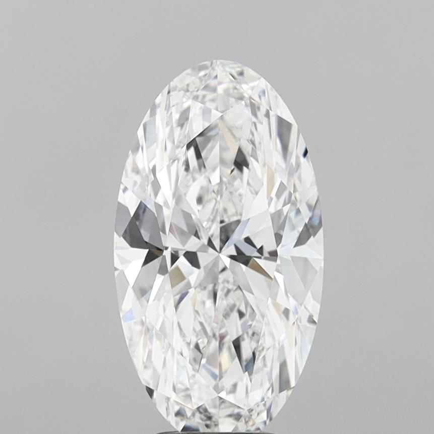 5.03 ct. oval Lab Grown Diamond front image