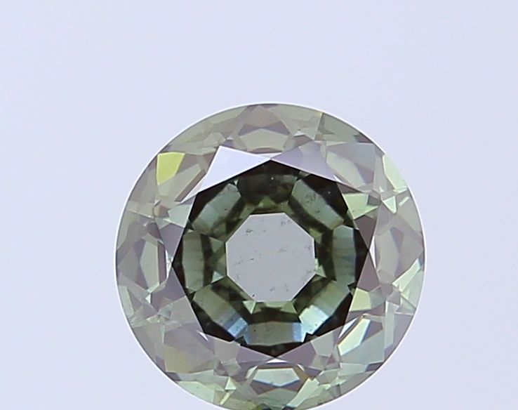 1.9 CT Fancy Intense Grayish Green OLD EUROPEAN CUT