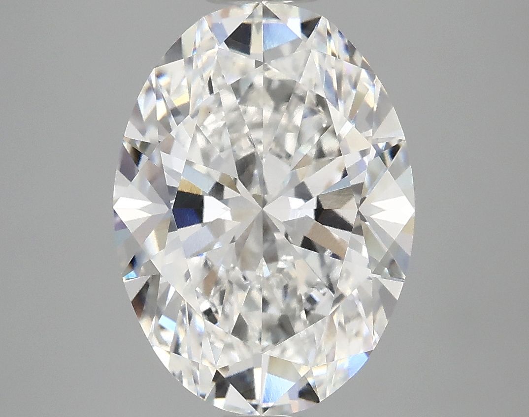 4.10 ct. oval Lab Grown Diamond front image
