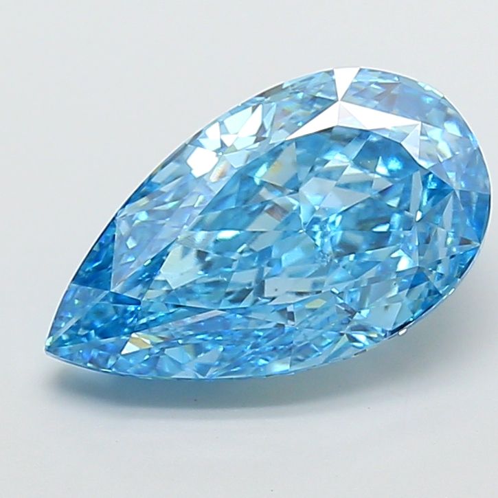 7.01 ct. pear Lab Grown Diamond front image