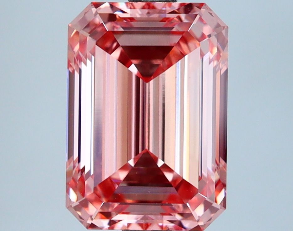 3.02 ct. emerald Lab Grown Diamond front image