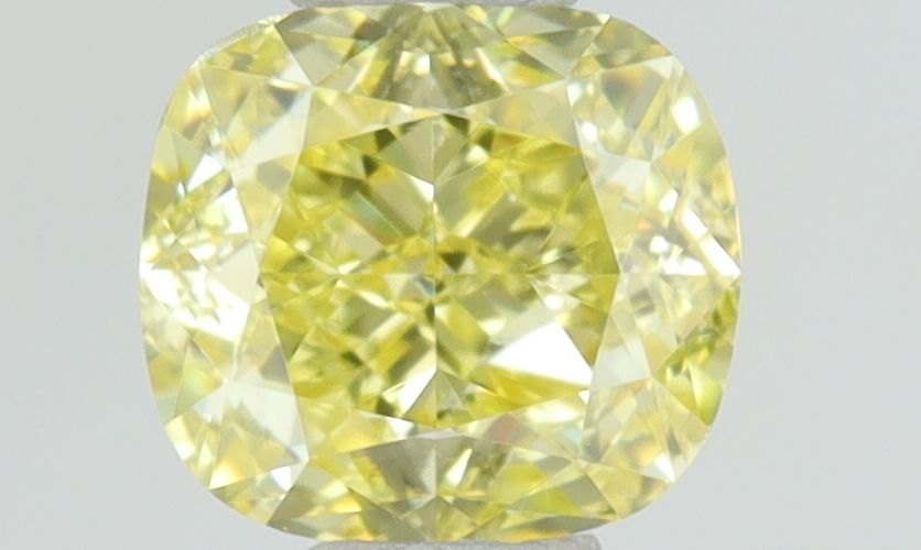 Diament 0.45 ct Fancy Intense Yellow/VS1