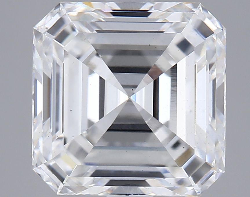 2.55 ct lab-grown Asscher Diamond