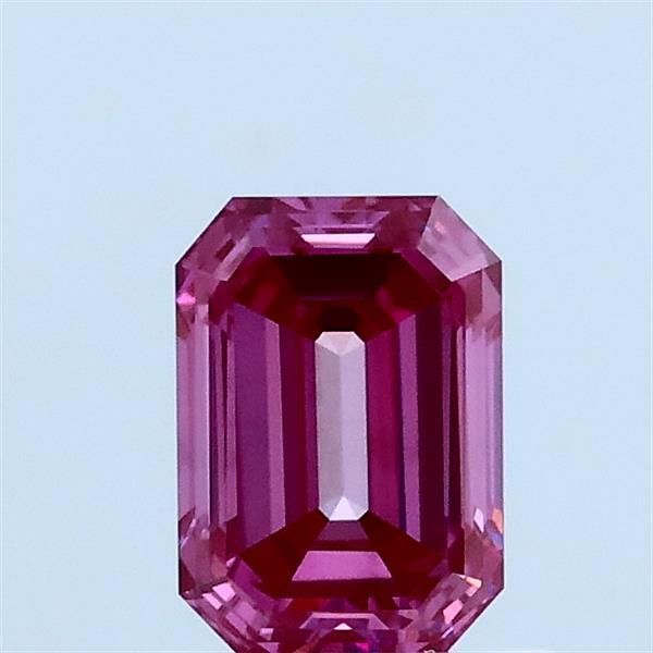 0.75 CT Fancy Vivid Pink EMERALD