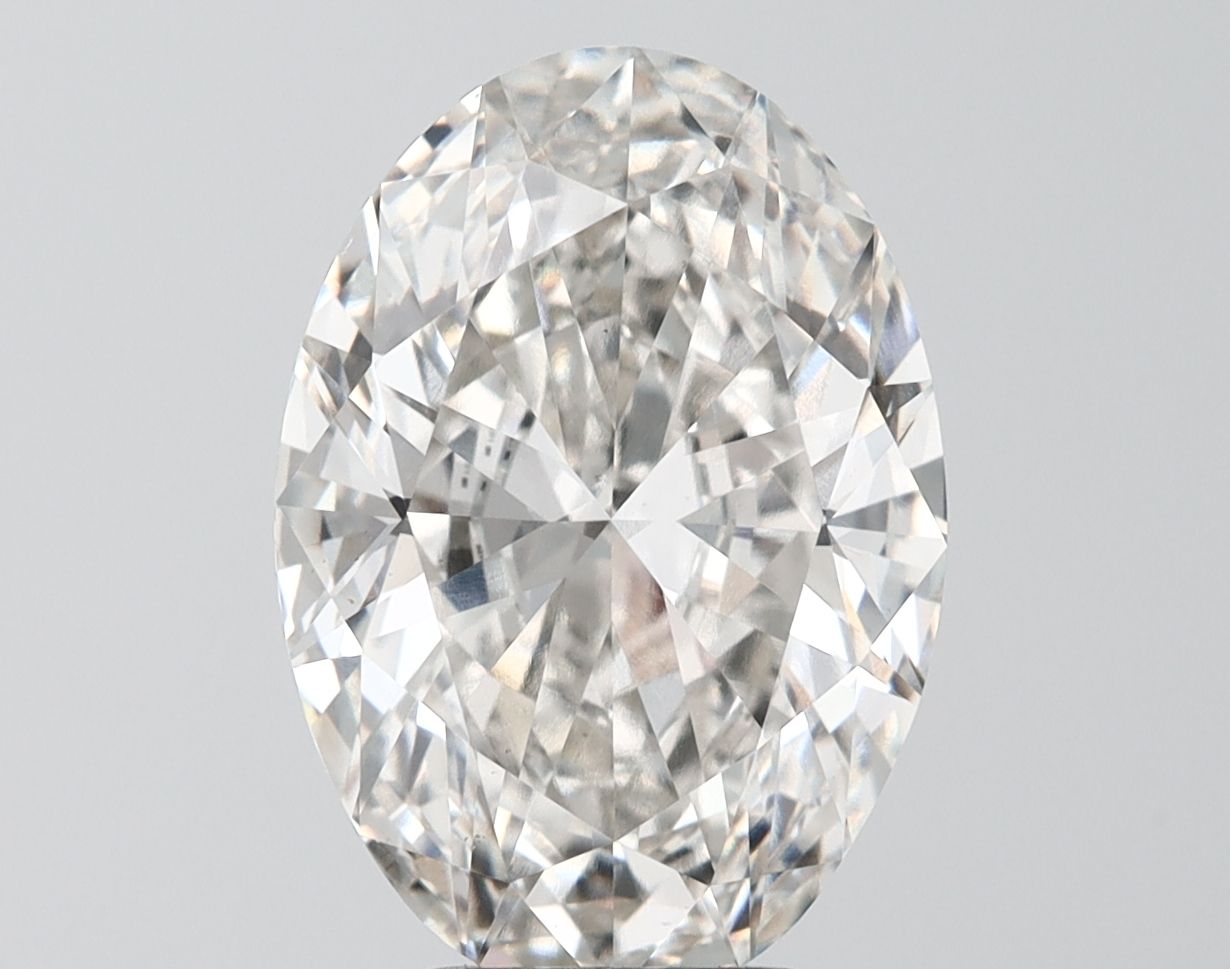 5.05 ct. oval Lab Grown Diamond front image