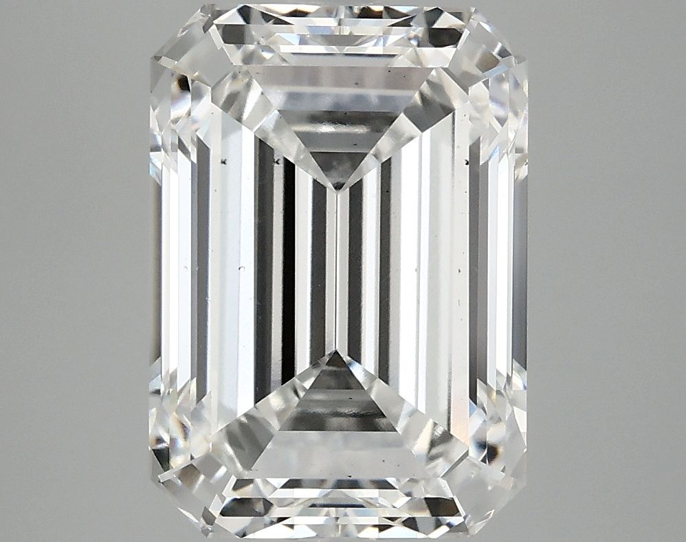 5.04 ct. emerald Lab Grown Diamond front image