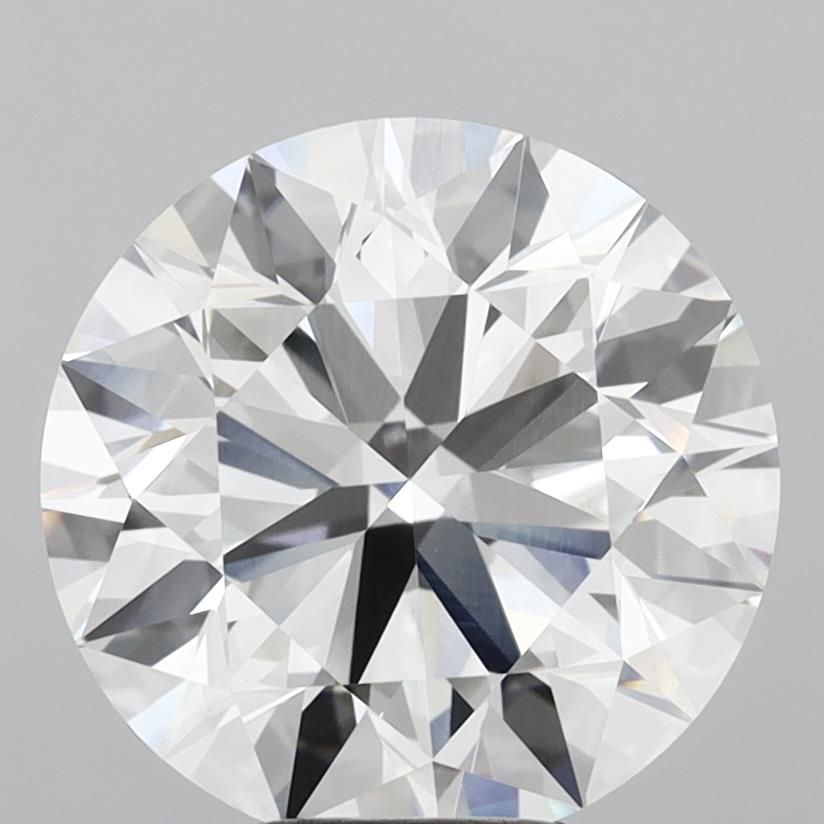 6.84 ct. round Lab Grown Diamond front image
