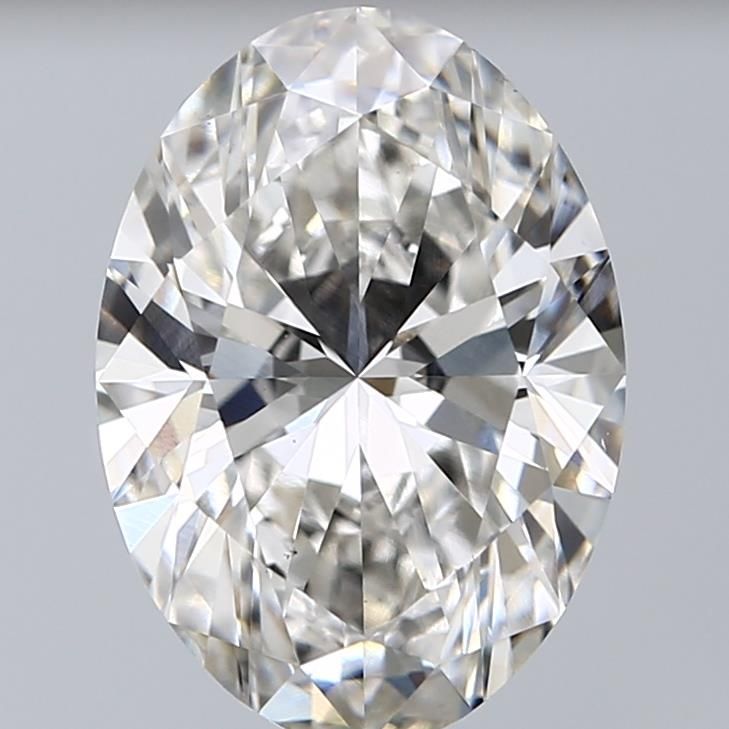 4.52 ct. oval Lab Grown Diamond front image