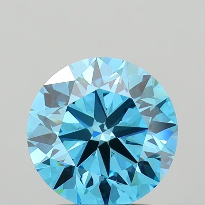2.05 CT Fancy Vivid Blue ROUND