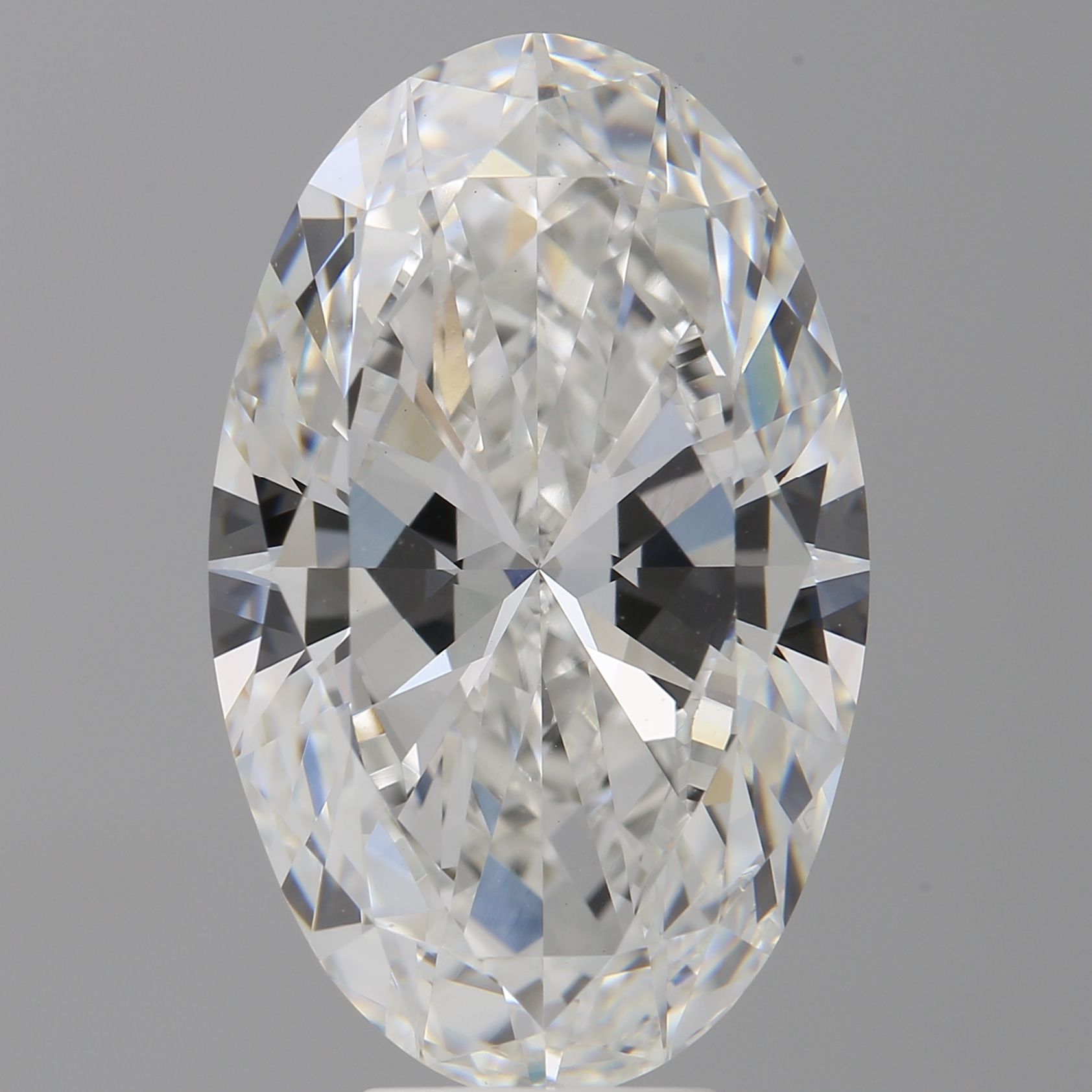 8.04 ct. oval Lab Grown Diamond front image