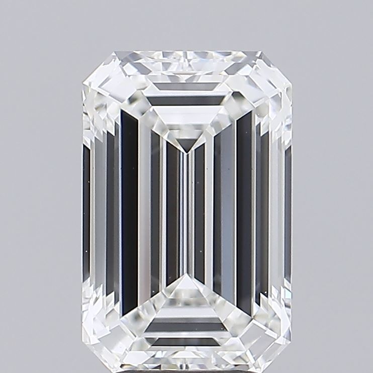 4.05 ct. emerald Lab Grown Diamond front image