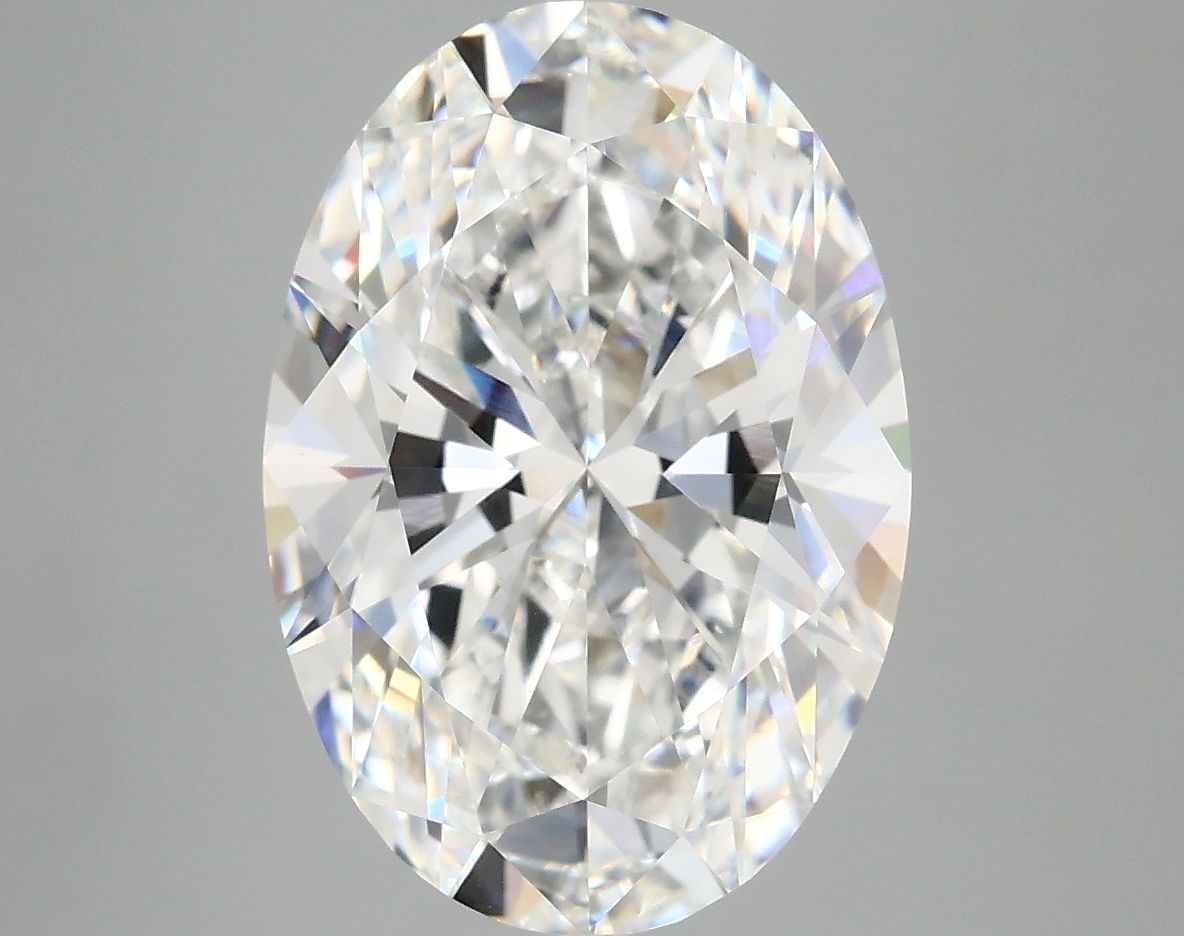 5.09 ct. oval Lab Grown Diamond front image