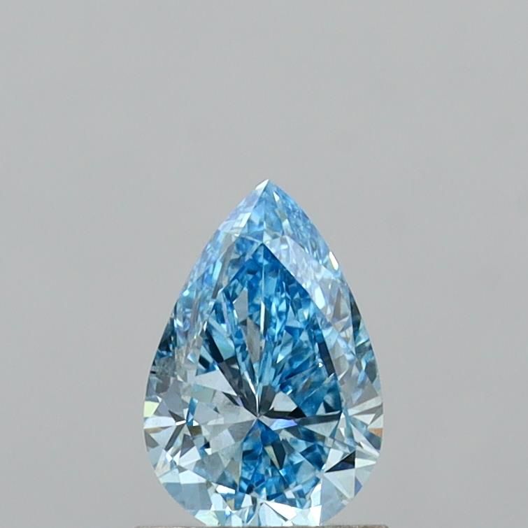 1.0 CT Fancy Vivid Blue PEAR