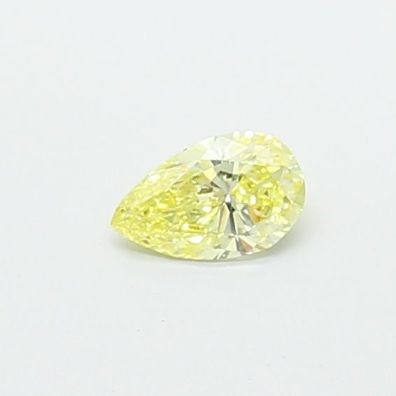 0.37 CT Fancy Yellow PEAR
