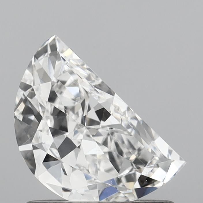 0.74 ct lab-grown Half moon Diamond
